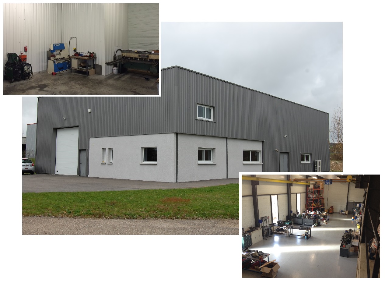 Les installations de GMI à Saint Germain Laval